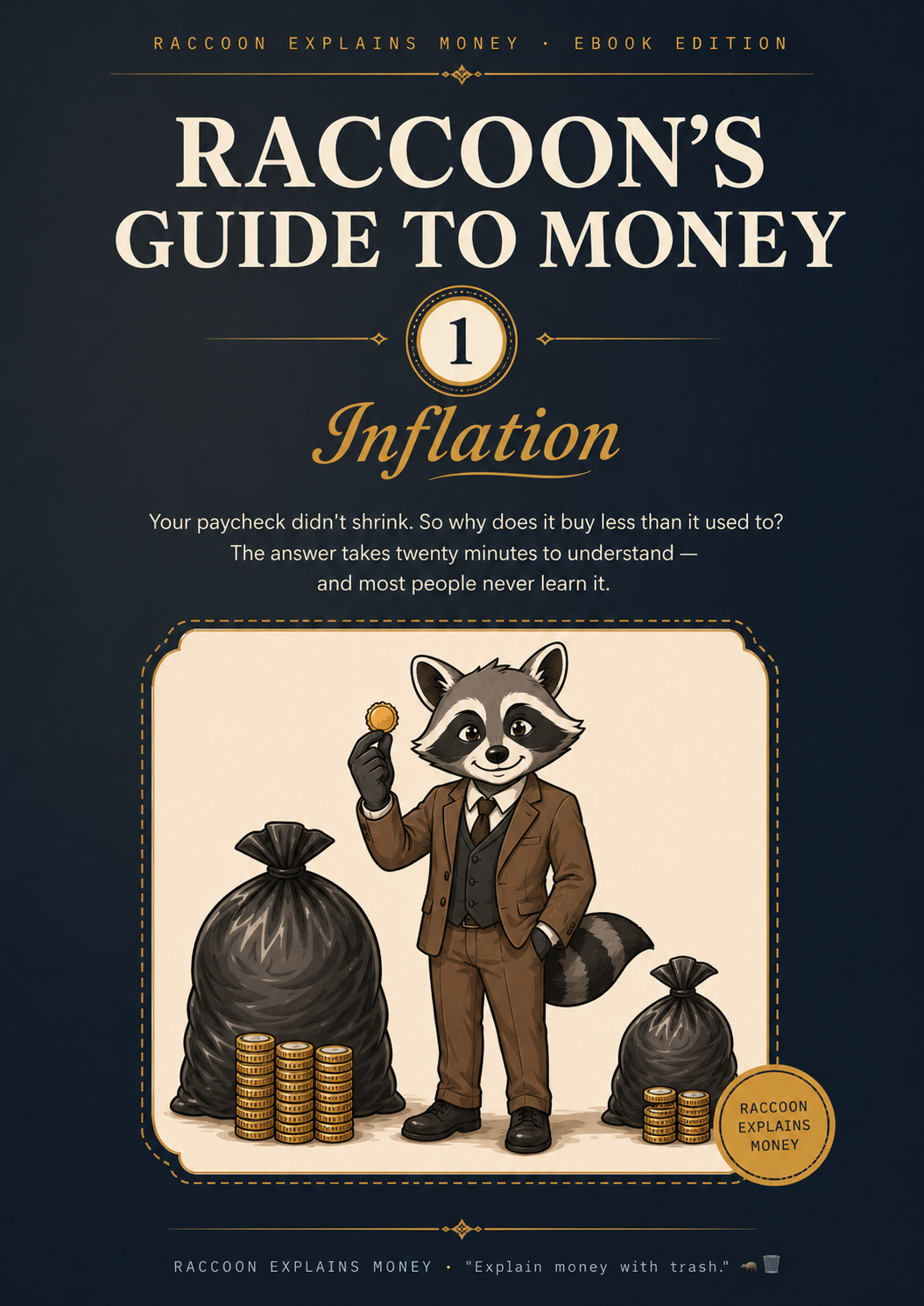 Raccoon Explains Money Book 1 Inflation
